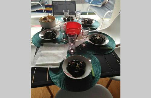 Fl'Heurt de Sable Appartement au bord de mer - Foto 11