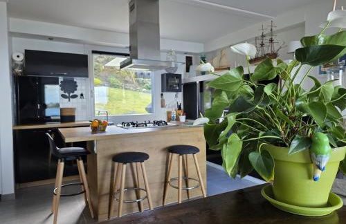 Maison vue mer incroyable 180 degrés , accès direct plage et GR34 - Foto 14