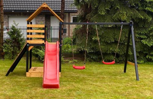 LAWENDOWA PRZYSTAŃ - dom nad rzeką - Brenna, 10 osób, sauna, balia z jacuzzi, ogród, plac zabaw - Foto 67