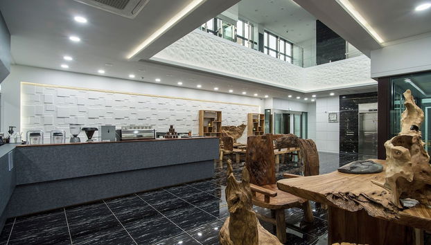 Sala de estar do lobby