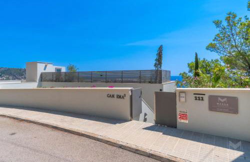 Can Ema, villa moderna con piscina frente al mar - Foto 13