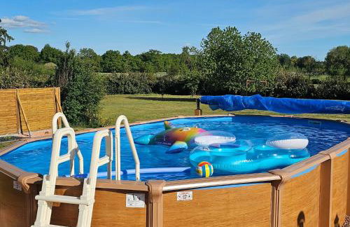 Gîte de charme 12 personnes près du Mans avec piscine chauffée - FR-1-410-381 - Foto 35