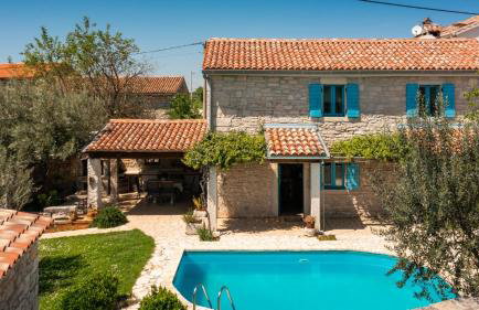 Rustic villa Janko with pool in Sveti Lovrec - Foto 1