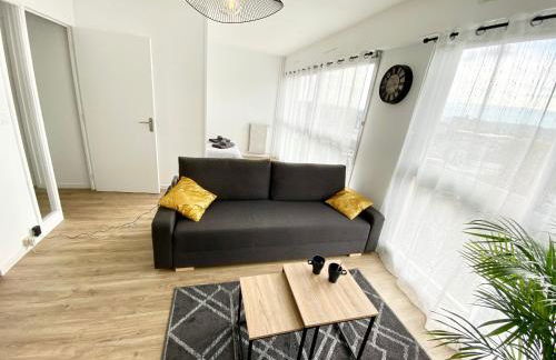 L'INDUSTRIEL CHIC, 2 PIECES AVEC VU IMPRENABLE SUR ROUEN - Foto 7