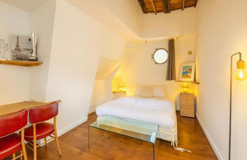 Grande péniche 4 ch - 10 pers -Paris - Ile de Puteaux- terrasses - Foto 24