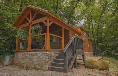 Papa Cabin Tiny Log Home Comfort In Rustic Bliss - Foto 1