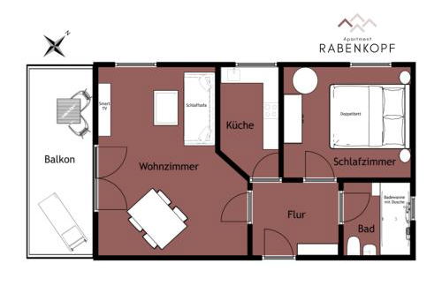Das Bergquartier - Ferienwohnung Rabenkopf - Foto 23