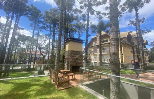 Excelente apartamento em Gramado/RS no Condomínio Casa de Pedra - Foto 2