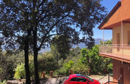 villa 7 personnes 45 mn Barcelone vue sur Montserrat - Foto 2