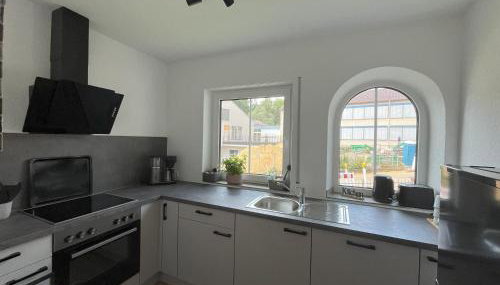 Ferienhaus Dorfblick - Foto 5, stove, dishwasher