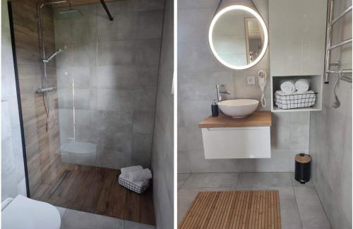 Sauna balia - Nowa Osada Domki przy plaży - całoroczne domki na Mazurach - Foto 17