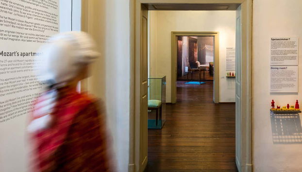 Billet pour la Maison Mozart - Foto 3, Une des pièces de la maison de Mozart