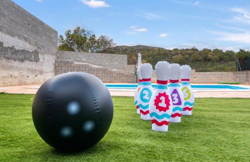 Villa de lujo de piedra, Cine para niños, Vistas, Piscina - Foto 11