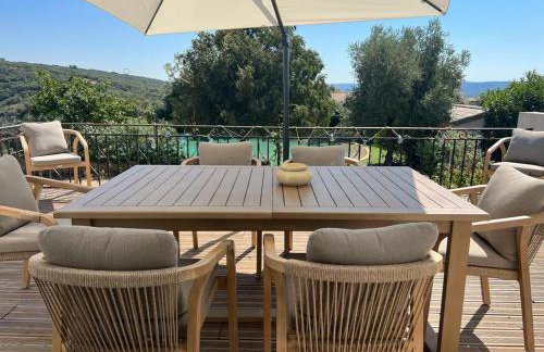 Villa 6 Pers Uzes piscine lagon et vue garrigue - Foto 5