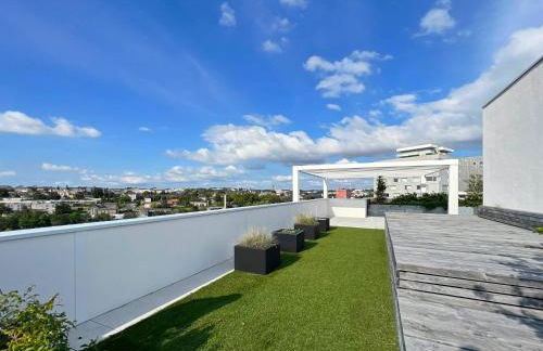 L'Emeraude - Rooftop - Salle de Fitness - Rennes - Foto 13