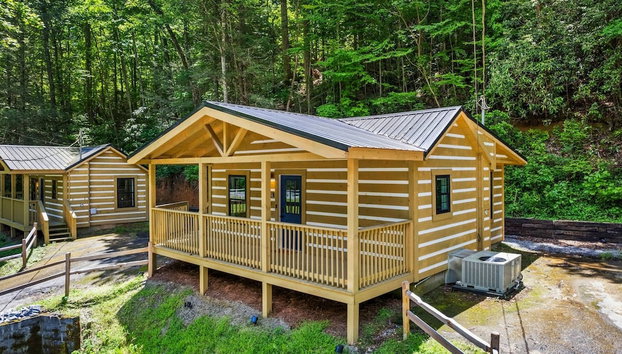 Group Getaway, Modern Cabins Sleep 16, Gatlinburg - Foto 2, Habitación