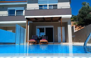 Lila's villa maisonette with private pool - Foto 6