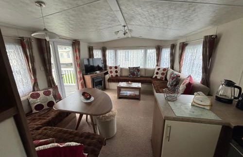 Modern 2017 model Delta Sienna static caravan in Clarach Bay - Foto 12