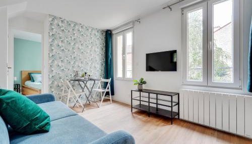 TOP 2 pièces tout équipé avec WIFI proche Paris - R7 - Foto 3