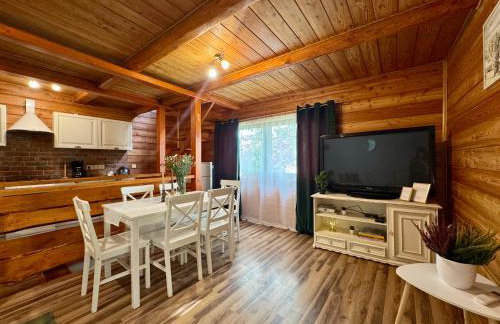 Drewniany zakątek - domek z sauną i balią - Foto 20