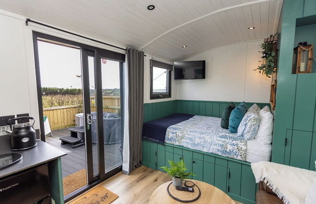 Willows Rest - 1 Bed Shepherd's Hut - Pentlepoir - Foto 25