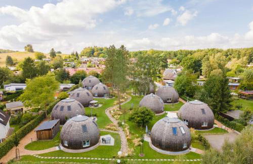 Kugelhaus Nordlichter - Skandinavischer Rückzugsort in runder Form am Tollensesee - Foto 3