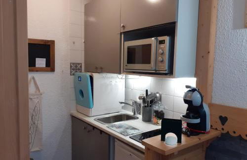 Studio cosy 3 pers à Valfréjus, téléphérique à 20m, animaux admis - FR-1-561-86 - Foto 7