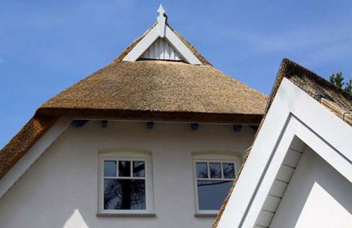 Ferienhaus Rubin mit Sauna und Kamin, Reetdachhaus am Walde - Foto 5