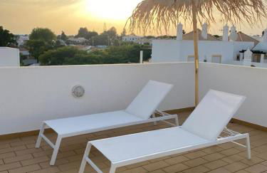 Cabanas de Tavira Gomeira, 2 bedroom, 3 terraced Penthouse with Seaview, 300m from the Sea - Foto 19