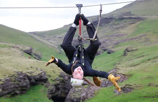 Zip line a Vík í Mýrdal - Foto 8