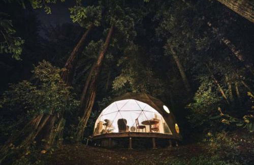 Private Glamping Getaway in the Redwoods near Santa Cruz, California - Foto 1
