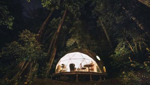 Private Glamping Getaway in the Redwoods near Santa Cruz, California - Foto 1