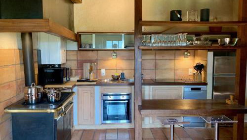 Maison Les Volets Rouges, piscine privée et vue panoramique, côté Sarlat - Foto 5, stove, dishwasher, toaster