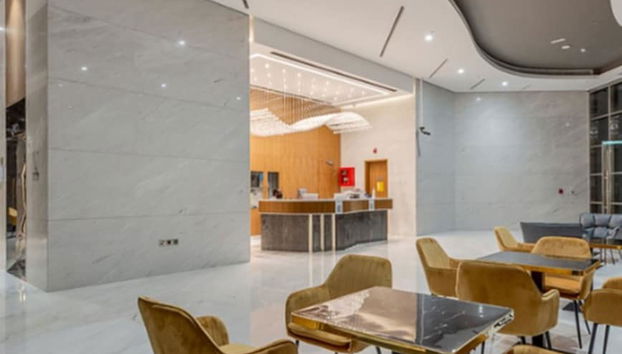 Zona de estar del vestíbulo