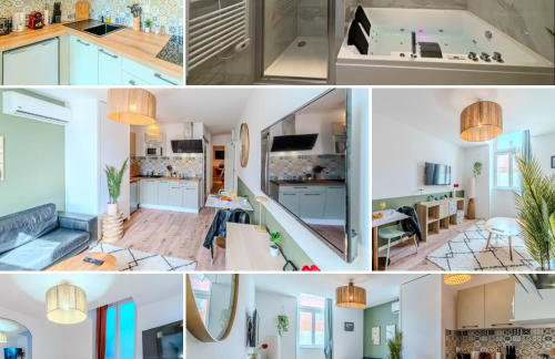 La Bulle Roanne centre-ville - Jaccuzi & Clim - Foto 17