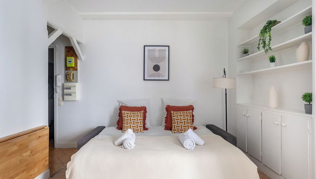 Studio cozy à Grenelle - Foto 5, Habitación