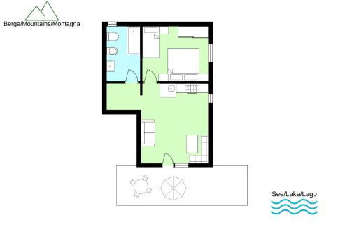 Sole 4 Garten Ferienwohnung mit Pool EG - Foto 17