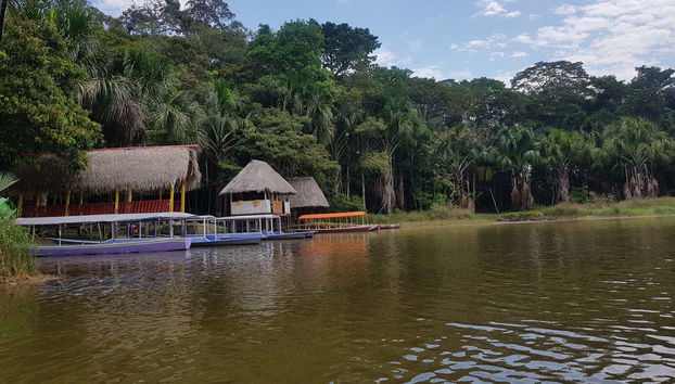 Pleasure boats in the lagoon