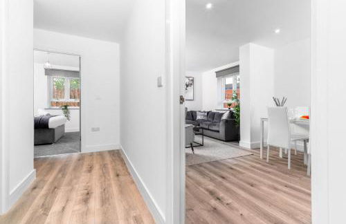 Stylish Apartment - 2 Bedrooms - Balcony - Parking - Netflix - Wifi - 7MC - Foto 29