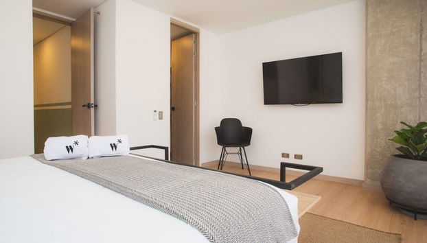 w Amazing 3BR w/ AC in Laureles - Foto 5, Habitación