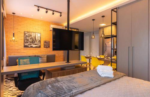 Luxuoso Apto Em Frente Ao Shopping Curitiba - Piscina, Academia e Sauna - Foto 29