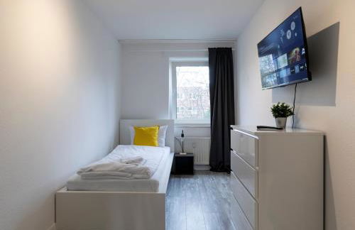 BudgetRoom Modernes Apartment mit 3 Schlafzimmern - Foto 19