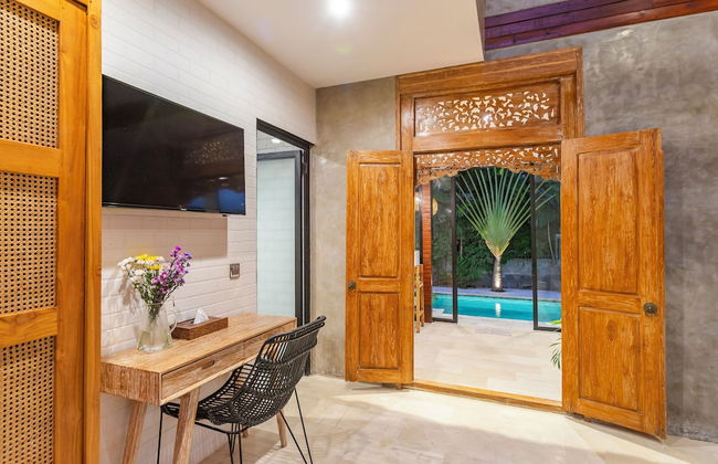 Azure 2BR Modern Private Pool Villa in Pererenan - Photo 5