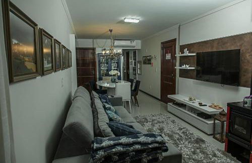 Apto com lareira, ar quente frio a 800m do centro - Foto 33