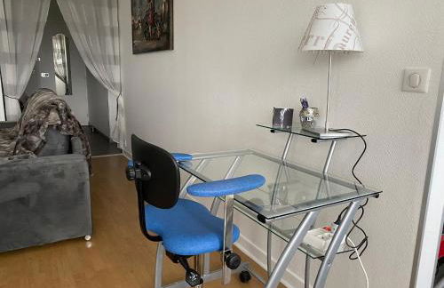 Le Mun,3 étoiles-T2-60m2-balcon-parking-wifi-linge-produits-face à la gerdarmerie-vue cathedrale - Foto 35