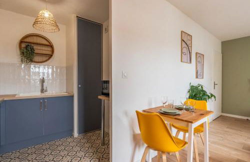 Studio calme avec parking, proche métro - Foto 14