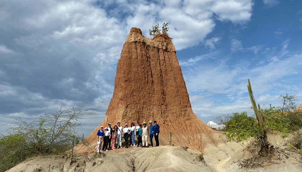 Visit the Tatacoa Desert and see the stars at sunset