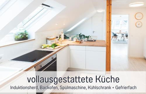 Casa Ueberall - Ruhige DG-Ferienwohnung für 2 Erwachsene in Burg - Balkon mit Abendsonne, hochwertige Ausstattung, überdachter E-Bike-Stellplatz, Nähe zur Altstadt & Restaurants - Foto 26
