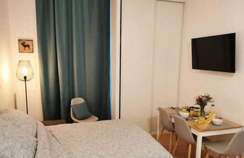 "Le Desman" Confortable T2 à la montagne face aux thermes RANDO, CURE - Foto 8