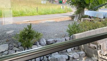 Gleis 2, Waggon mit Ofen, optional mit Whirlpool und Sauna - Foto 2, Garden view